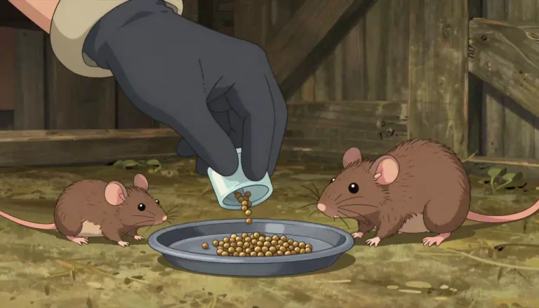 Visual representation of "rodenticide" - A rodenticide is a chemical substance that is used to kill rodents, especially mice and rats.
