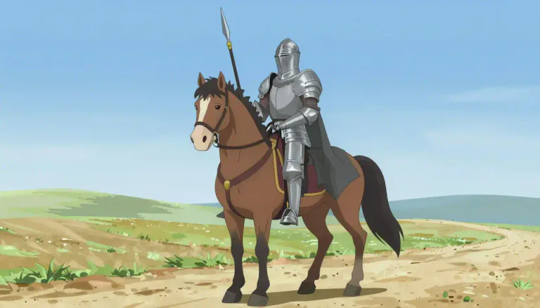 Visual representation of "caballero" - A knight or horseman, typically a man of noble birth in historical contexts.
