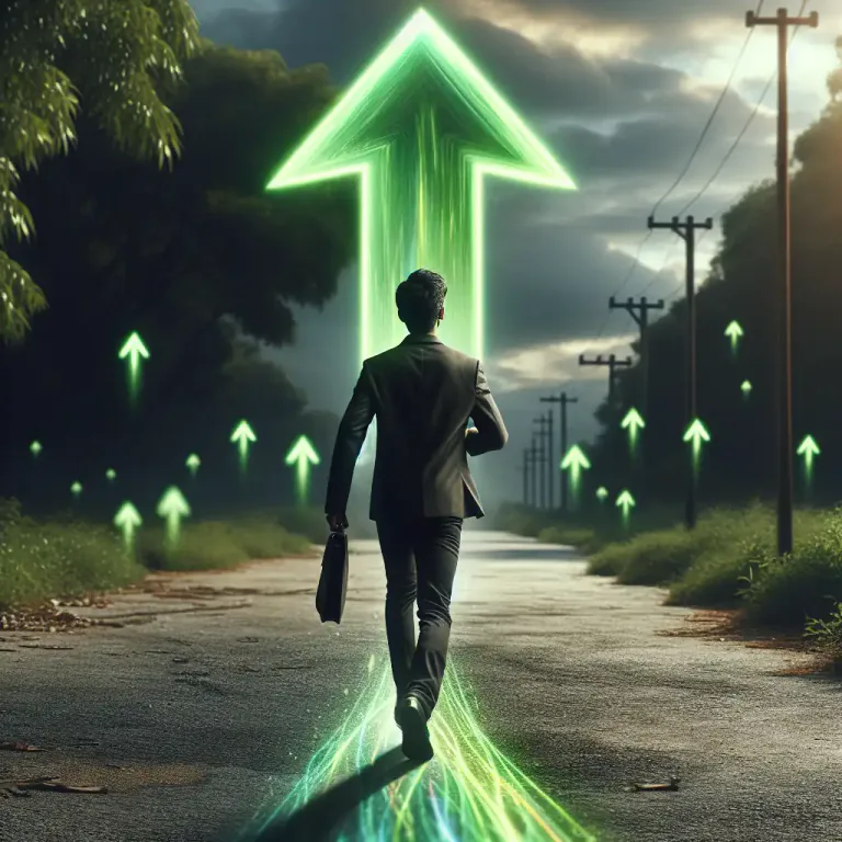 Visual representation of "go back" - To have a history or past that extends to