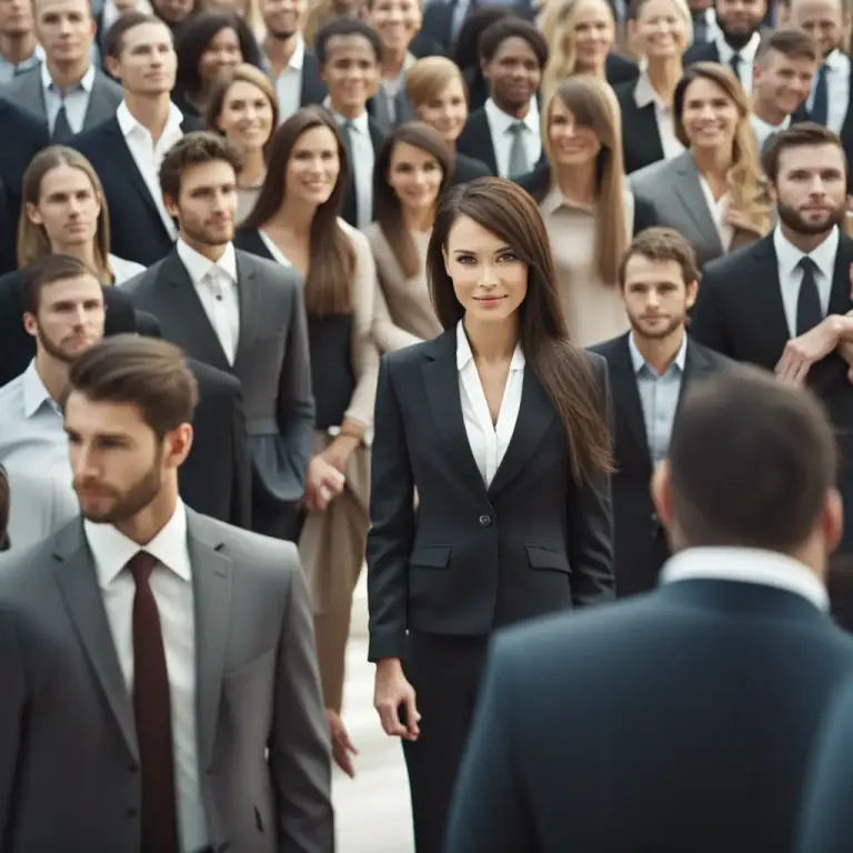 Visual representation of "anyone" - Used to refer to a person of importance or authority