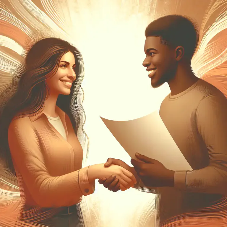 Visual representation of "you’re welcome" - A polite response when someone thanks you