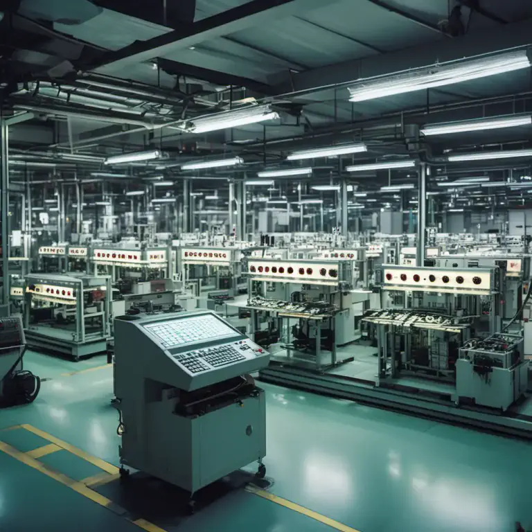 Visual representation of "cam" - An abbreviation for Computer Aided Manufacturing, a process that uses software to control, automate, and monitor machinery in manufacturing industries.