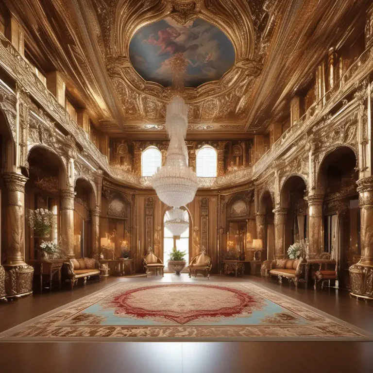 Visual representation of "sumptuous" - Richly impressive; costly.
