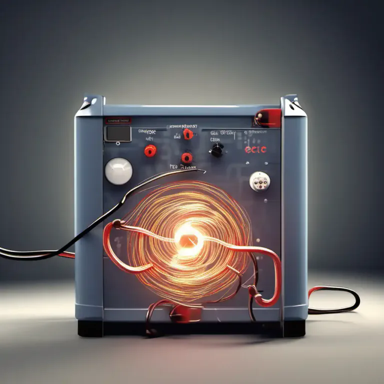 Visual representation of "induce" - To produce an electric current or a magnetic state by an changing magnetic field.