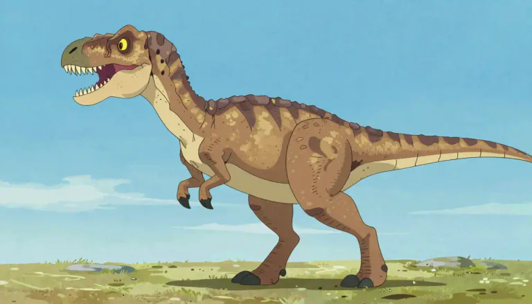 Visual representation of "theropod" - A theropod is a member of a diverse group of bipedal dinosaurs known for their distinct physical features, such as hollow bones and teeth adapted for meat-eating.
