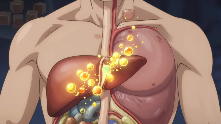 Visual representation of "ketone" - Ketones are compounds produced in the liver from fatty acids during periods of low carbohydrate consumption.