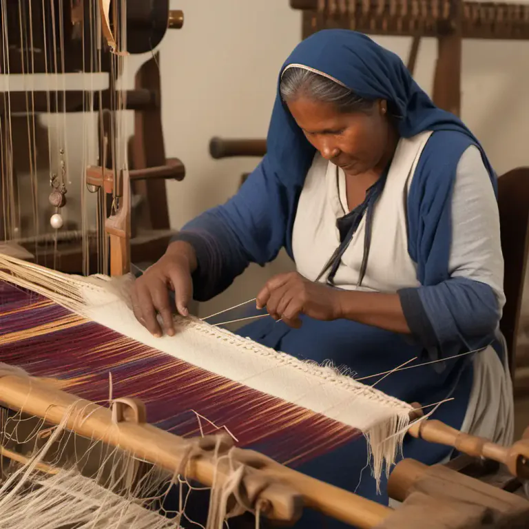 Visual representation of "quill" - A device for weaving in which the yarn is wound