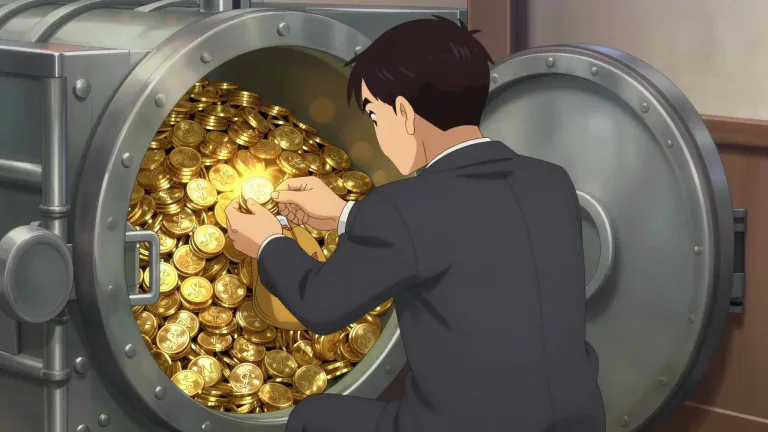 Visual representation of "skim off" - To take away a part of something, especially money, illicitly or unfairly.