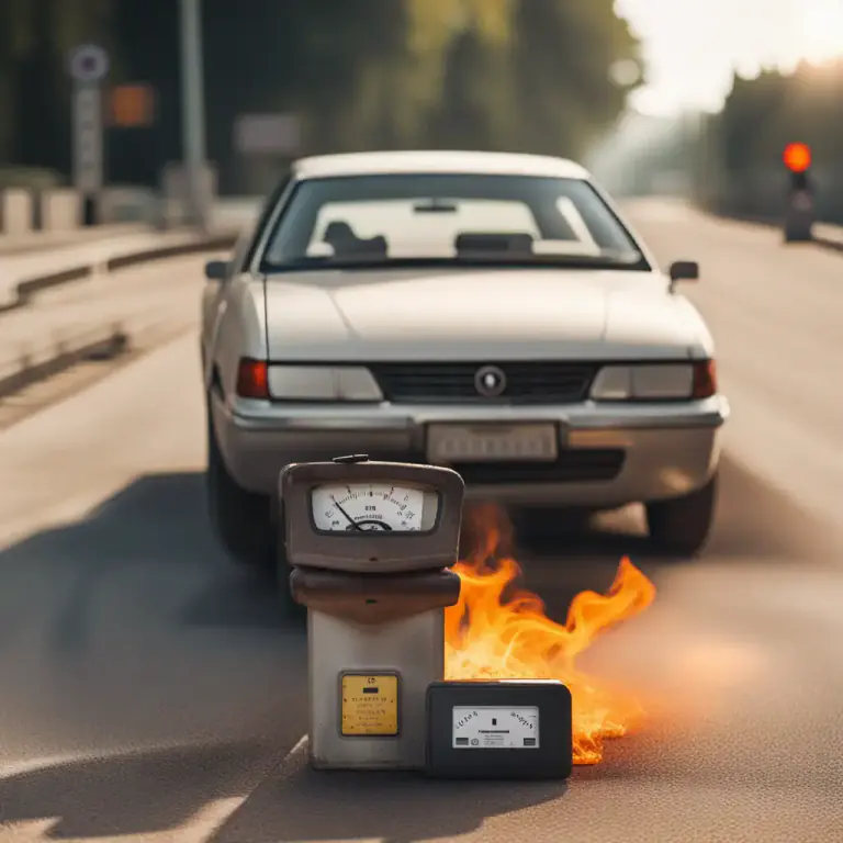Visual representation of "burn up" - To use up energy or fuel.