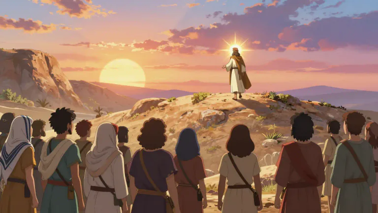 Visual representation of "messiah" - The promised deliverer of the Jewish nation prophesied in the Hebrew Bible.