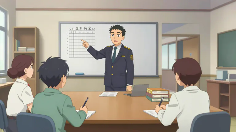Visual representation of "superintendent" - A person who oversees or manages, often, the day-to-day operations of a business or organization.