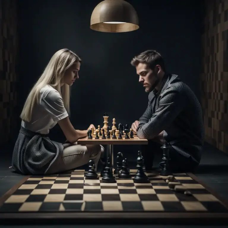 Visual representation of "make a move" - To change position in a game