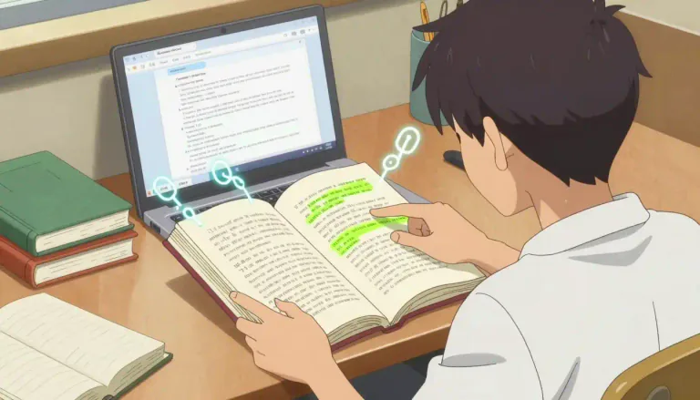 Visual representation of "citation" - A reference to a source of information.