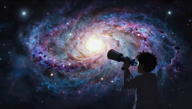 Visual representation of "axion" - A hypothetical elementary particle that is posited to account for dark matter and other cosmic phenomena.
