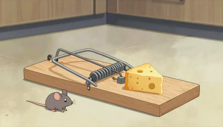 Visual representation of "trap" - A device used to catch things - often animals.
