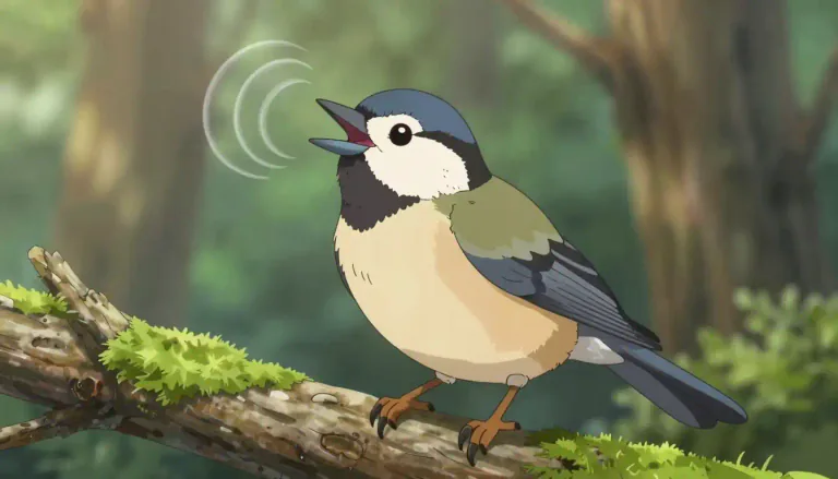 Visual representation of "cuckoo" - A type of bird known for its distinctive call, which sounds like its name.