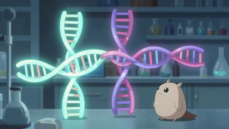 Visual representation of "mutant" - Resulting from or showing mutation
