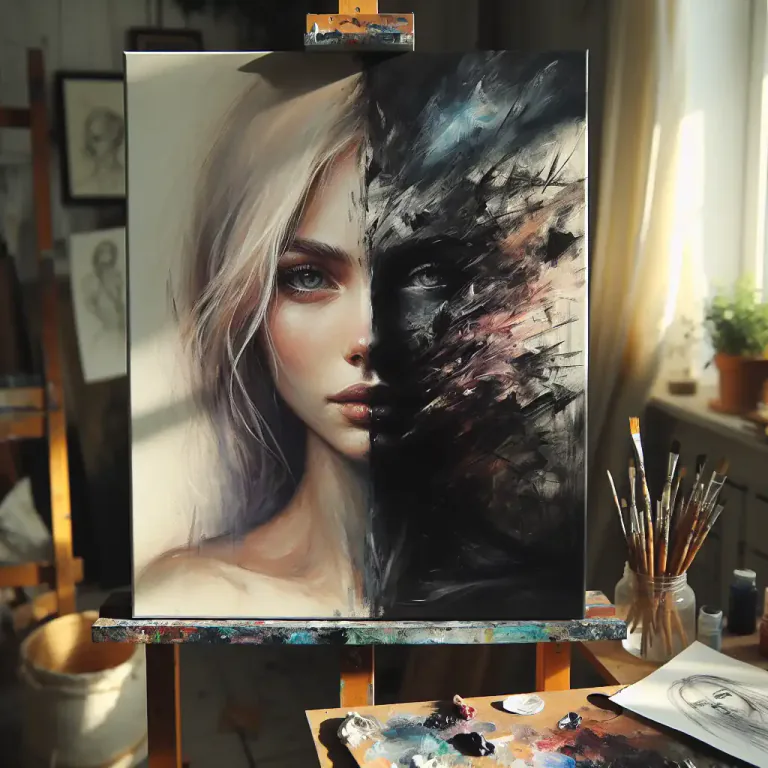 Visual representation of "impurity" - A characteristic or quality that spoils the perfect nature of something
