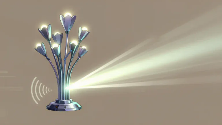 Visual representation of "bouquet" - In electronics, a circuit or device that boosts or intensifies signals