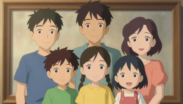 Visual representation of "portrait" - A picture of a person or group of people