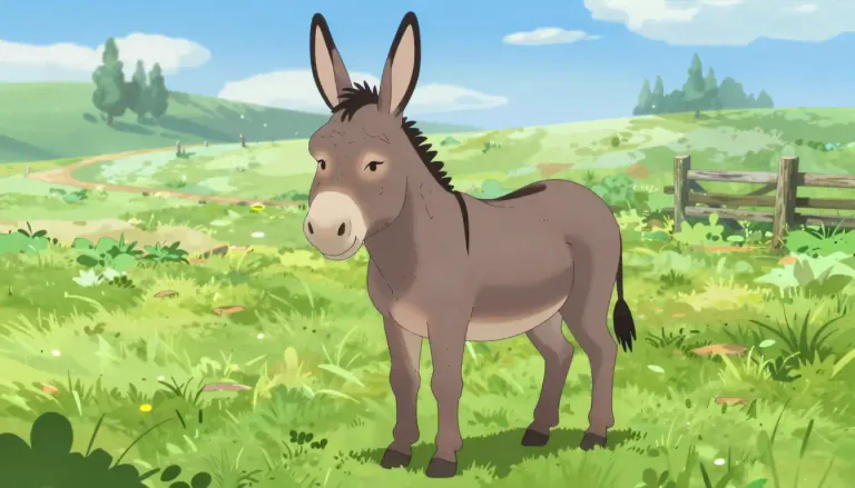 Visual representation of "jenny" - A female donkey