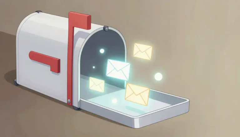 Visual representation of "inbox" - A location in an electronic system where incoming messages or notifications are stored and accessed
