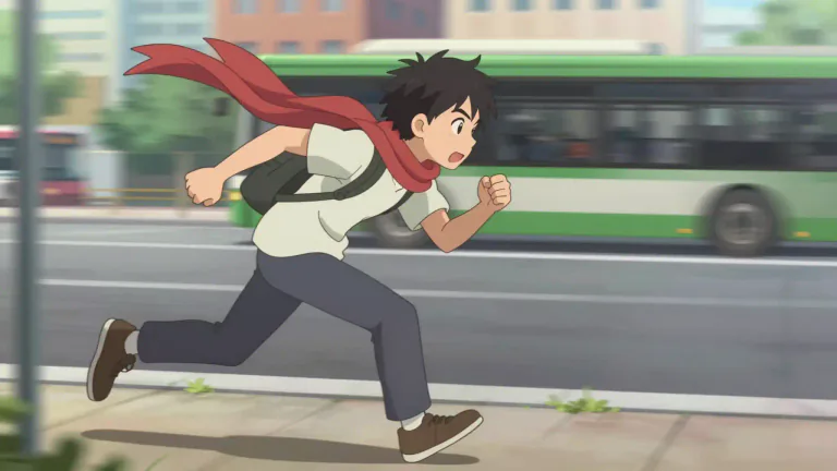 Visual representation of "hurry" - To do something quickly