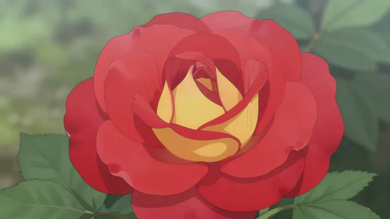 Visual representation of "corolla" - The ring of petals of a flower that are usually colorful