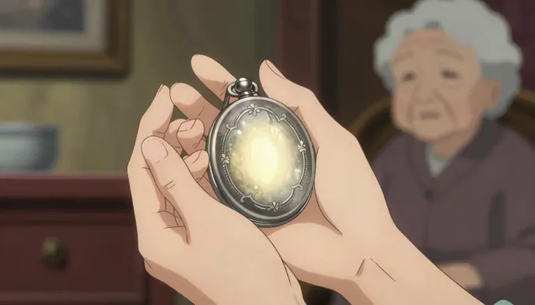Visual representation of "keepsake" - A small item kept in memory of the person who gave it or originally owned it.