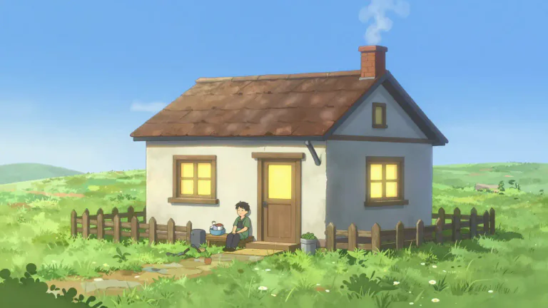 Visual representation of "dwell" - To live somewhere permanently