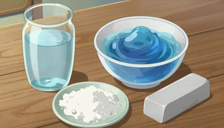 Visual representation of "substance" - A kind of material, solid or liquid