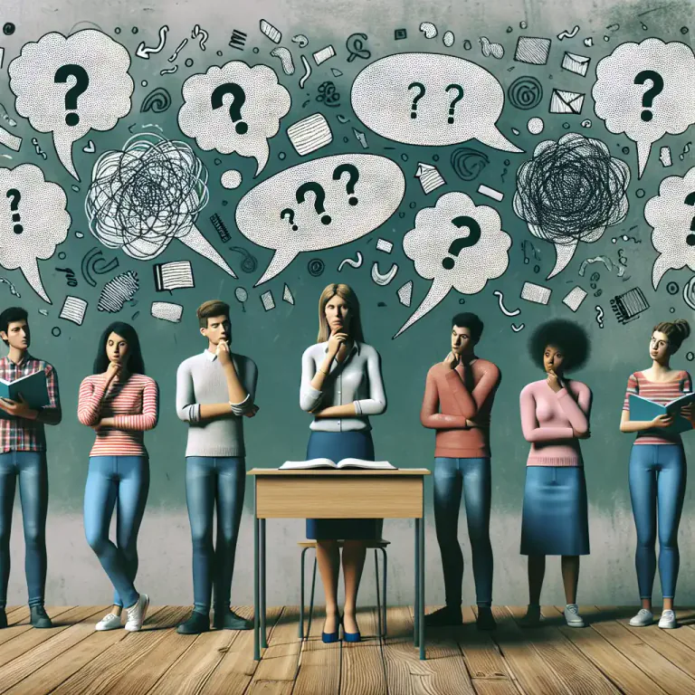 Visual representation of "diffuse" - Not thinking clearly or expressing something clearly.