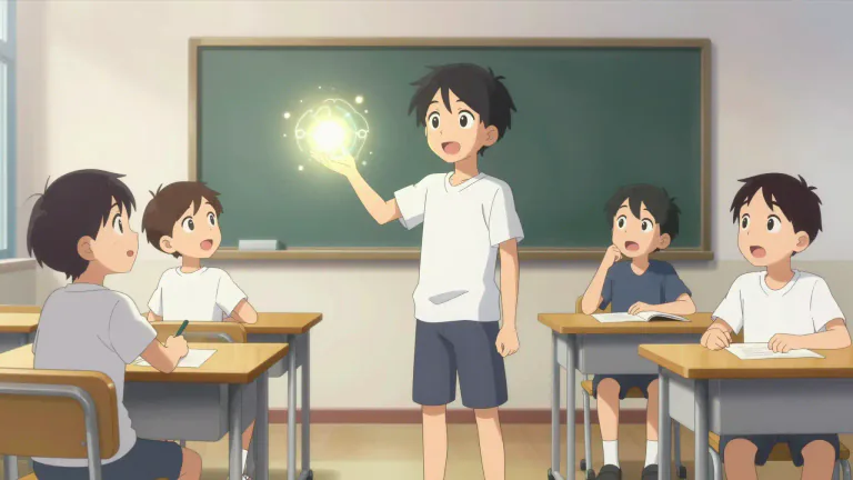 Visual representation of "outshine" - To do something better than someone else