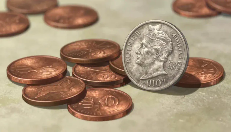 Visual representation of "paisa" - A paisa is a monetary unit in India, Pakistan, and Nepal, which is equal to one-hundredth of a rupee.