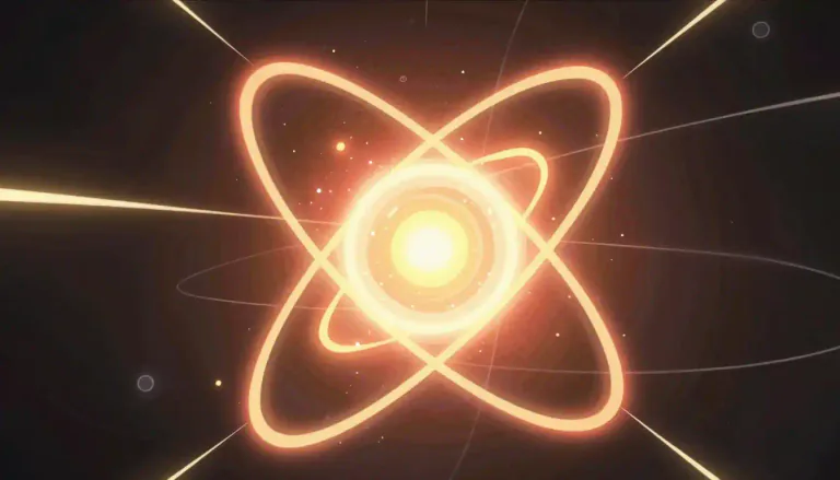 Visual representation of "radionuclide" - A radionuclide is an atom that has excess nuclear energy, making it unstable and causing it to lose energy by emitting radiation.