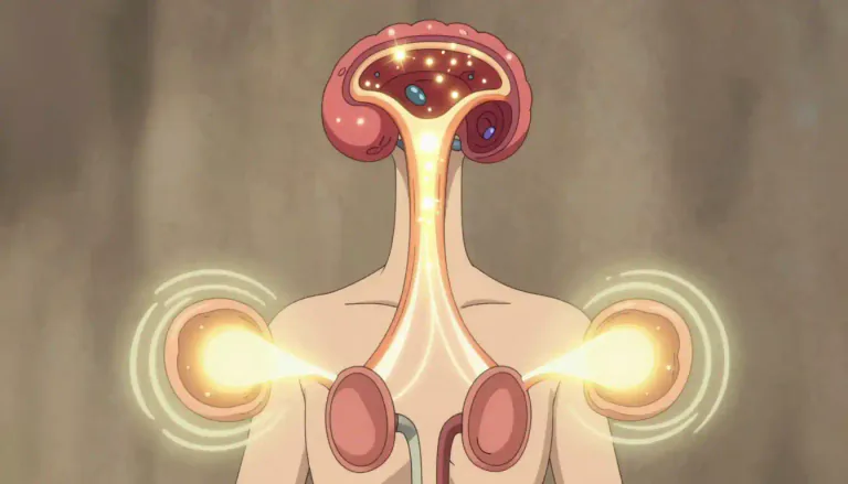 Visual representation of "gonadotrophin" - A hormone that stimulates the gonads to produce hormones; involved in reproductive processes.