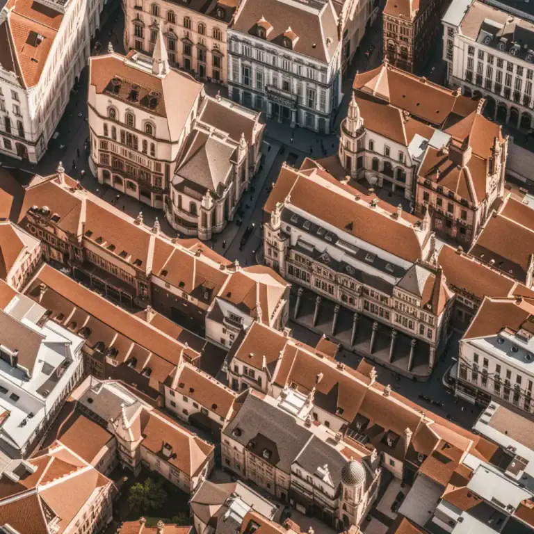 Visual representation of "architectural" - Describing the distinctive features of buildings of a particular region, period, or style
