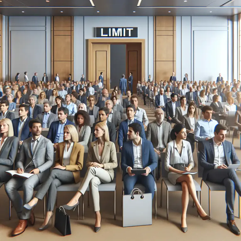 Visual representation of "occupancy" - The number of people that are in a building or room.