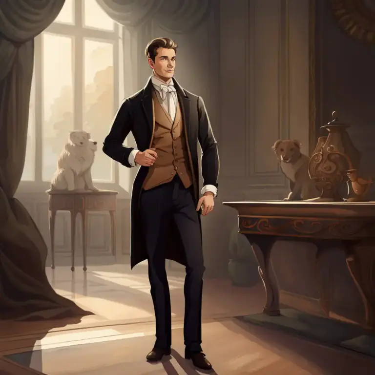 Visual representation of "aristocrat" - A person who has the qualities that aristocrats are thought to have, such as high standards of behavior, good taste, and honor.
