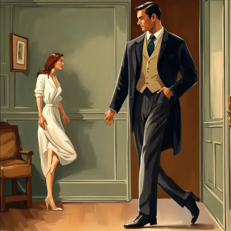 Visual representation of "on tiptoe/tiptoes" - Trying hard not to make a noise