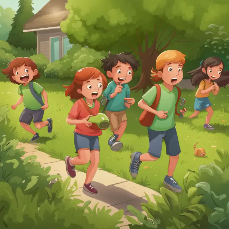 Visual representation of "up to no good" - Engaging in harmful or disruptive activities