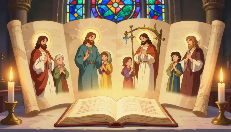Visual representation of "gospel" - The teachings of Jesus Christ and the apostles in the Bible, especially in the four New Testament books.