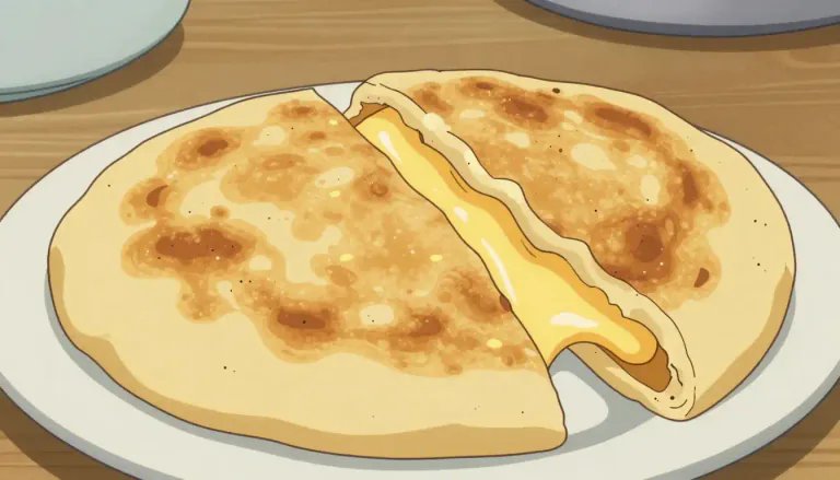 Visual representation of "arepa" - A round flatbread made from cornmeal, often stuffed or topped with various ingredients.