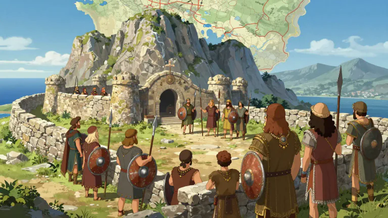 Visual representation of "illyrian" - Relating to the ancient region and people known as the Illyrians, who inhabited parts of modern-day Albania, Bosnia and Herzegovina, Croatia, Kosovo, Montenegro, and Slovenia.