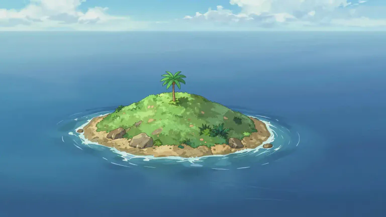 Visual representation of "remote" - Far away in distance or time