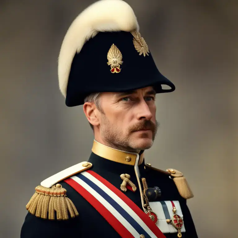 Visual representation of "cornet" - A rank in the British cavalry, equivalent to a second lieutenant