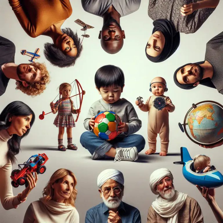 Visual representation of "egocentric" - In psychology, it refers to the inability of a person to view a situation from another person's perspective