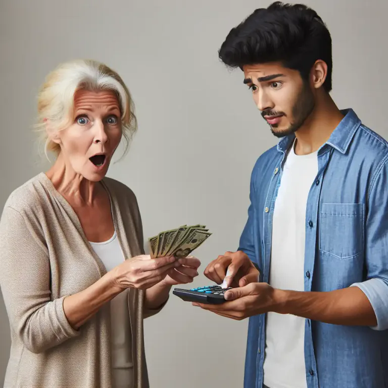 Visual representation of "overpay" - To give someone more money than they should receive for a job or service.