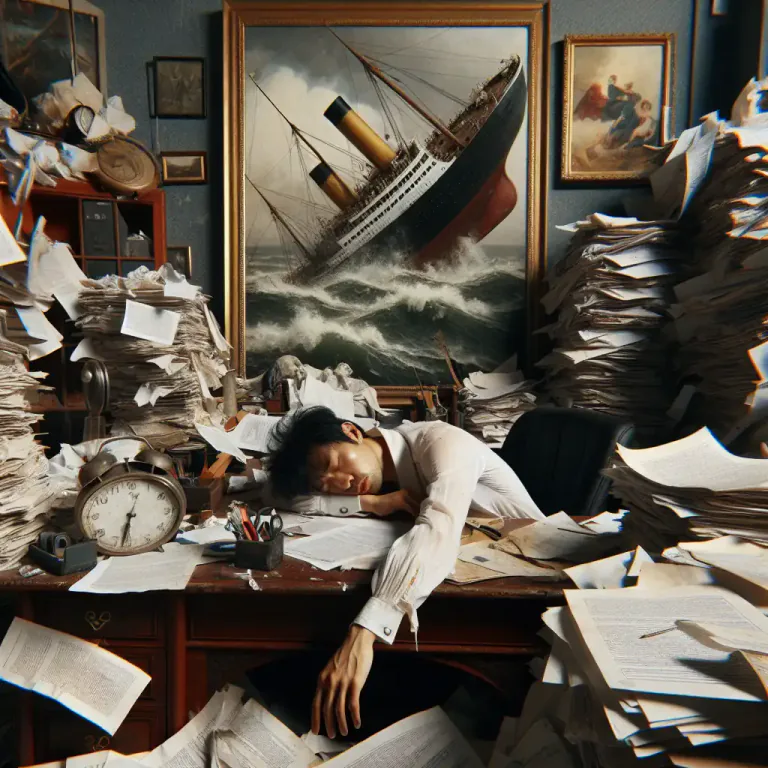 Visual representation of "shiftless" - Someone who is not resourceful or efficient.