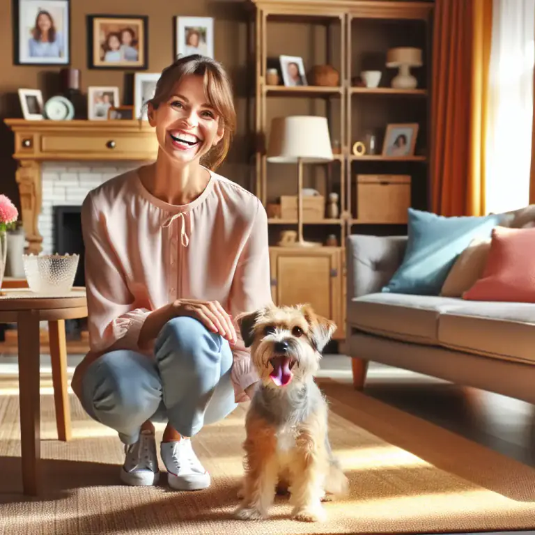 Visual representation of "bow-wow" - A term used to refer to dogs